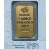 PAMP Suisse Gold Bar New w Assay
