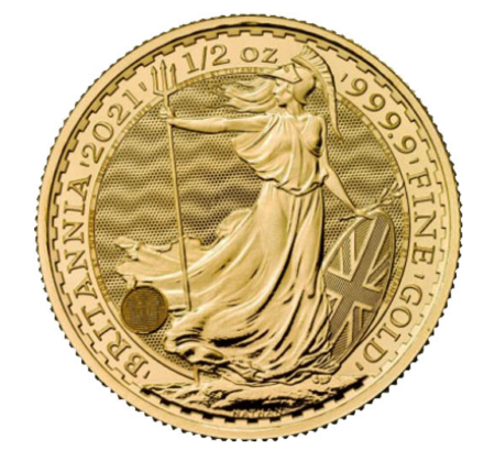 1/2 oz british Britannia Coin