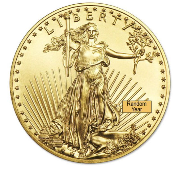 1/10 oz American Gold Eagle Coin