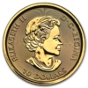 1/4 oz Gold Canadian White Falcon Coin (2016)