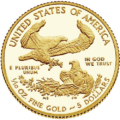 Proof American Gold Eagle Coin Random Year with Box COA 2