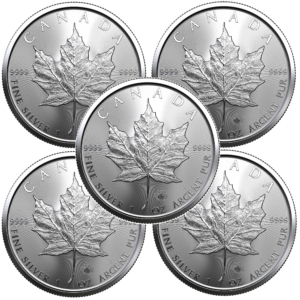 Silver Mapple coins