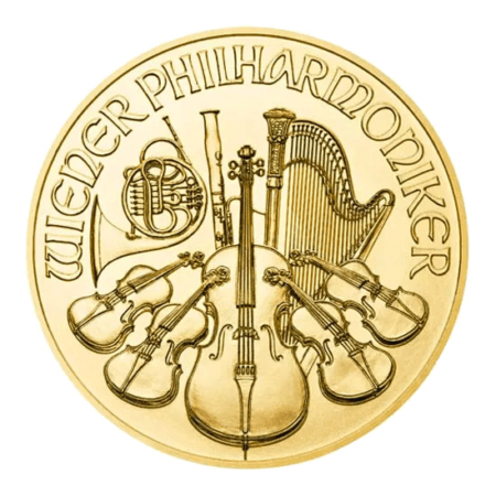 Gold Austrian Philharmonic 1/2 oz