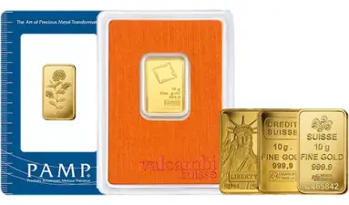 Gold Bar 10 gram (generic LBMA)