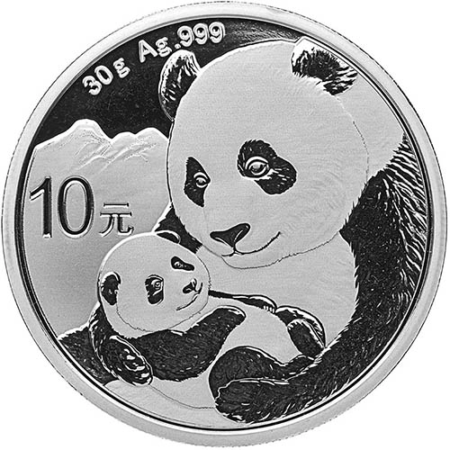 Silver Chinese Panda 30 gram